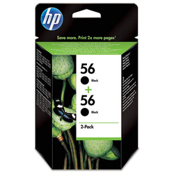 Hp 56-C9502AE Siyah Orjinal Kartuş 2Li Paket - Thumbnail