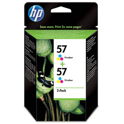 Hp 57-C9503AE Color Original Cartridge 2Li Paket - HP