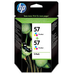 Hp 57-C9503AE Color Original Cartridge 2Li Paket - 1