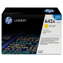 HP - Hp 642A-CB402A Sarı Orjinal Toner