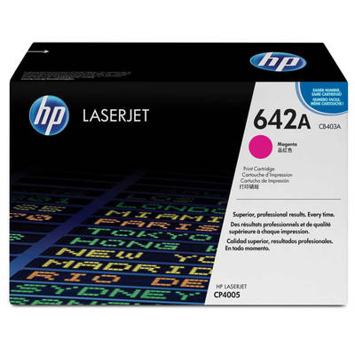 Hp 642A-CB403A Magenta Original Toner - 1