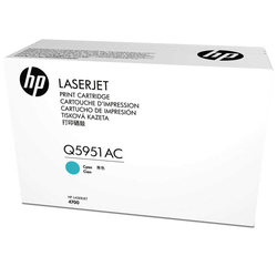 HP - Hp 643A-Q5951AC Mavi Orjinal Toner