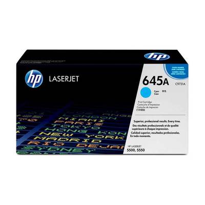 Hp 645A-C9731A Cyan Original Toner - 1