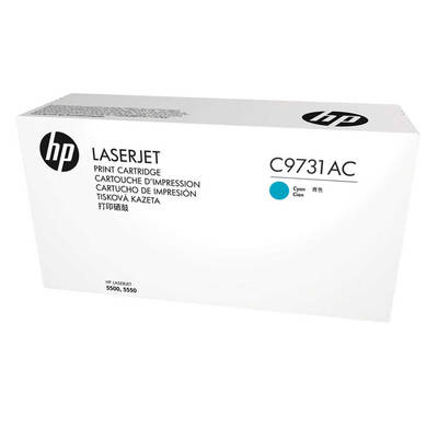 Hp 645A-C9731AC Cyan Original Toner - 1