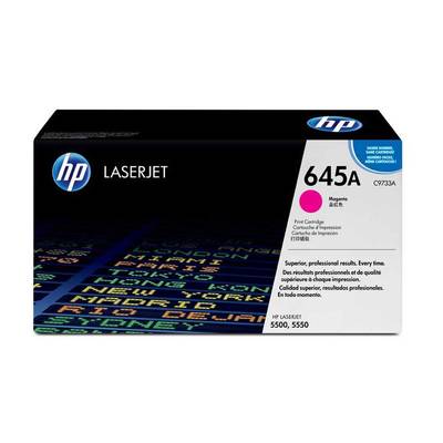 Hp 645A-C9733A Kırmızı Orjinal Toner - 1