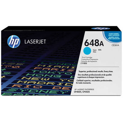 Hp 648A-CE261A Mavi Orjinal Toner