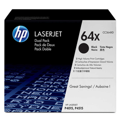 HP - Hp 64X-CC364XD Orjinal Toner Yüksek Kapasiteli İkili Paket