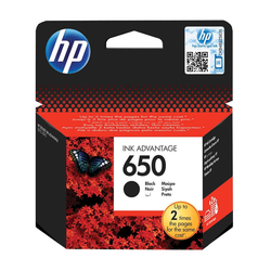 HP - Hp 650-CZ101AE Siyah Orjinal Kartuş