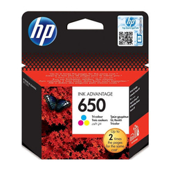 Hp 650-CZ102AE Renkli Orjinal Kartuş - Thumbnail