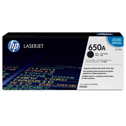 HP - Hp 650A-CE270A Siyah Orjinal Toner