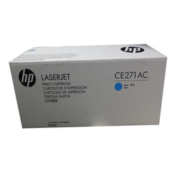 HP - Hp 650A-CE271AC Mavi Orjinal Toner