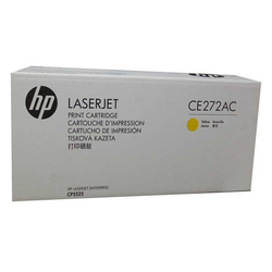 HP - Hp 650A-CE272AC Sarı Orjinal Toner