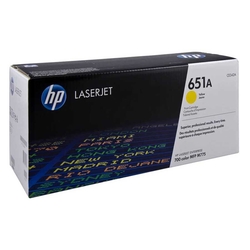 HP - Hp 651A-CE342A Sarı Orjinal Toner