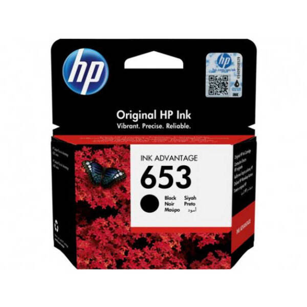 Hp 653-3YM75AE Black Original Cartridge - 1