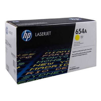 Hp 654A-CF332A Sarı Orjinal Toner