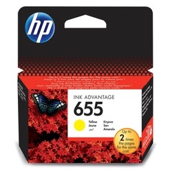 HP - Hp 655-CZ112AE Sarı Orjinal Kartuş