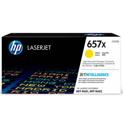 Hp 657X-CF472X Sarı Orjinal Toner Yüksek Kapasiteli