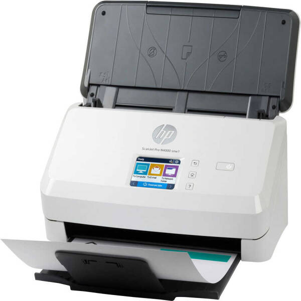 HP 6FW08A ScanJet Pro N4000 Document Scanner - 2