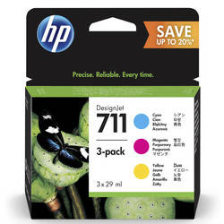 Hp 711-P2V32A Original Cartridge Color Advantage Package - 1