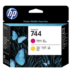 HP - Hp 744-F9J87A Kırmızı-Sarı Orjinal Baskı Kafası