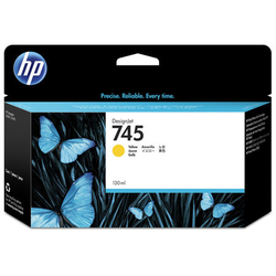 HP - Hp 745-F9J96A Sarı Orjinal Kartuş