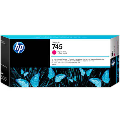 Hp 745-F9K01A Kırmızı Orjinal Kartuş Yüksek Kapasiteli