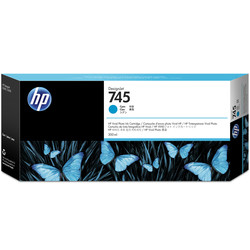 HP - Hp 745-F9K03A Mavi Orjinal Kartuş Yüksek Kapasiteli