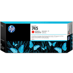 HP - Hp 745-F9K06A Kromatik Kırmızı Orjinal Kartuş Yüksek Kapasiteli