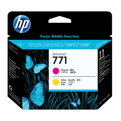 Hp 771-CE018A Original Yellow & Magenta Baskı Kafası - 1