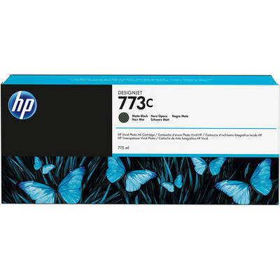 Hp 773c-C1Q37A Mat Black Original Cartridge - 1