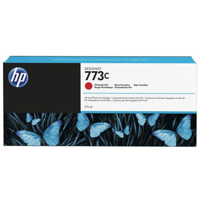 Hp 773c-C1Q38A Kromatik Kırmızı Orjinal Kartuş - 1
