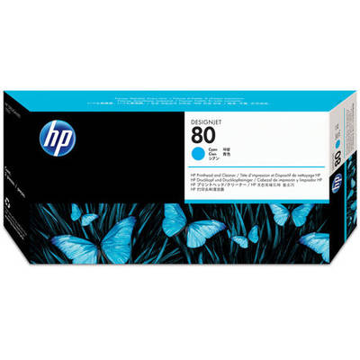 Hp 80-C4821A Orjinal Mavi Baskı Kafası ve Kafa Temizleyici