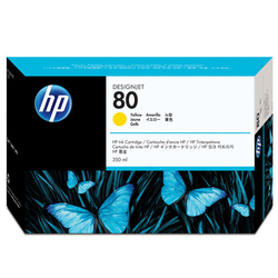 HP - Hp 80-C4848A Sarı Orjinal Kartuş Yüksek Kapasiteli