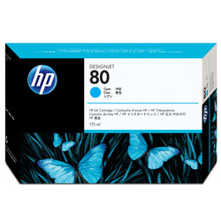 Hp 80-C4872A Cyan Original Cartridge - HP
