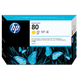 HP - Hp 80-C4873A Sarı Orjinal Kartuş