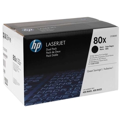 HP - Hp 80X-CF280XD Orjinal Toner Yüksek Kapasite İkili Paket