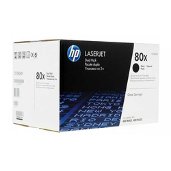 HP - Hp 80X-CF280XF Orjinal Toner Yüksek Kapasiteli İkili Paket