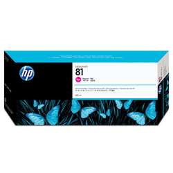 HP - Hp 81-C4932A Kırmızı Orjinal Kartuş