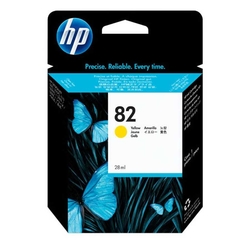 HP - Hp 82-CH568A Sarı Orjinal Kartuş