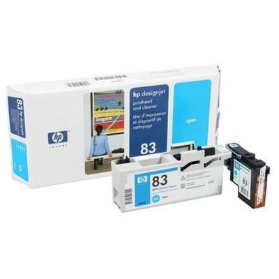 Hp 83-C4961A Original Cyan Baskı Kafası ve Kafa Temizleyici - 1