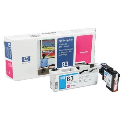 Hp 83-C4962A Original Magenta Baskı Kafası ve Kafa Temizleyici - 1