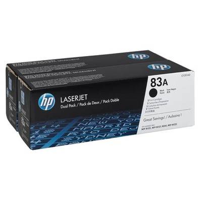 Hp 83A-CF283AD Orjinal Toner İkili Paket