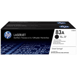 Hp 83A-CF283AF Orjinal Toner İkili Paket - Thumbnail