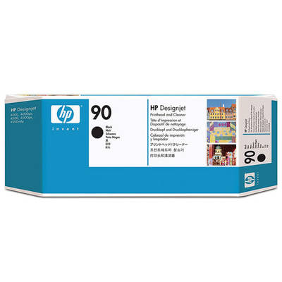 Hp 90-C5054A Original Black Baskı Kafası ve Kafa Temizleyici - 1