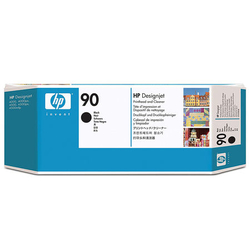 HP - Hp 90-C5054A Orjinal Siyah Baskı Kafası ve Kafa Temizleyici