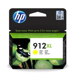 Hp 912XL-3YL83AE Sarı Orjinal Kartuş Yüksek Kapasiteli - Thumbnail