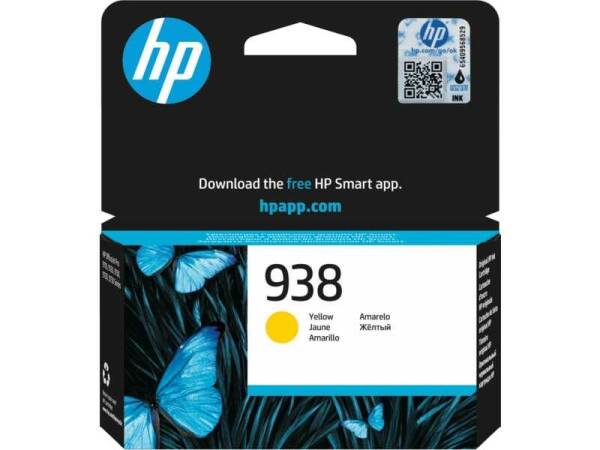Hp 938-4S6X7PE Sarı Orijinal Kartuş - 1