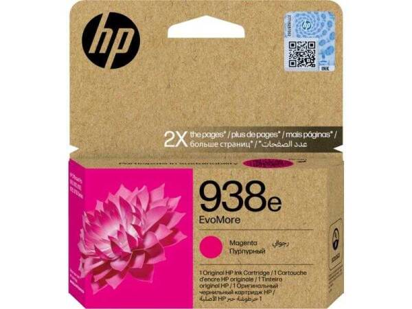 Hp 938e-4S6Y0PE Magenta Original Cartridge - 1