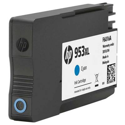 Hp 953XL-F6U16AE Cyan Original Cartridge High-Power - 2