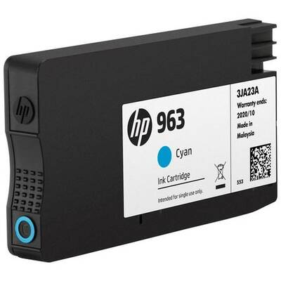 Hp 963-3JA23AE Mavi Orjinal Kartuş